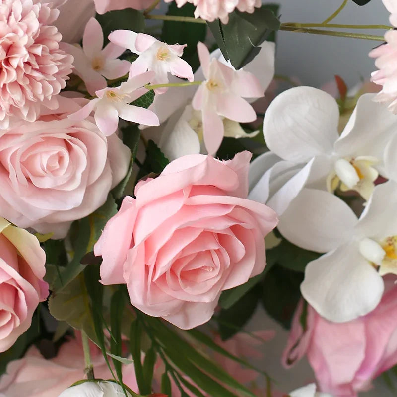 Décoration florale artificielle style rose