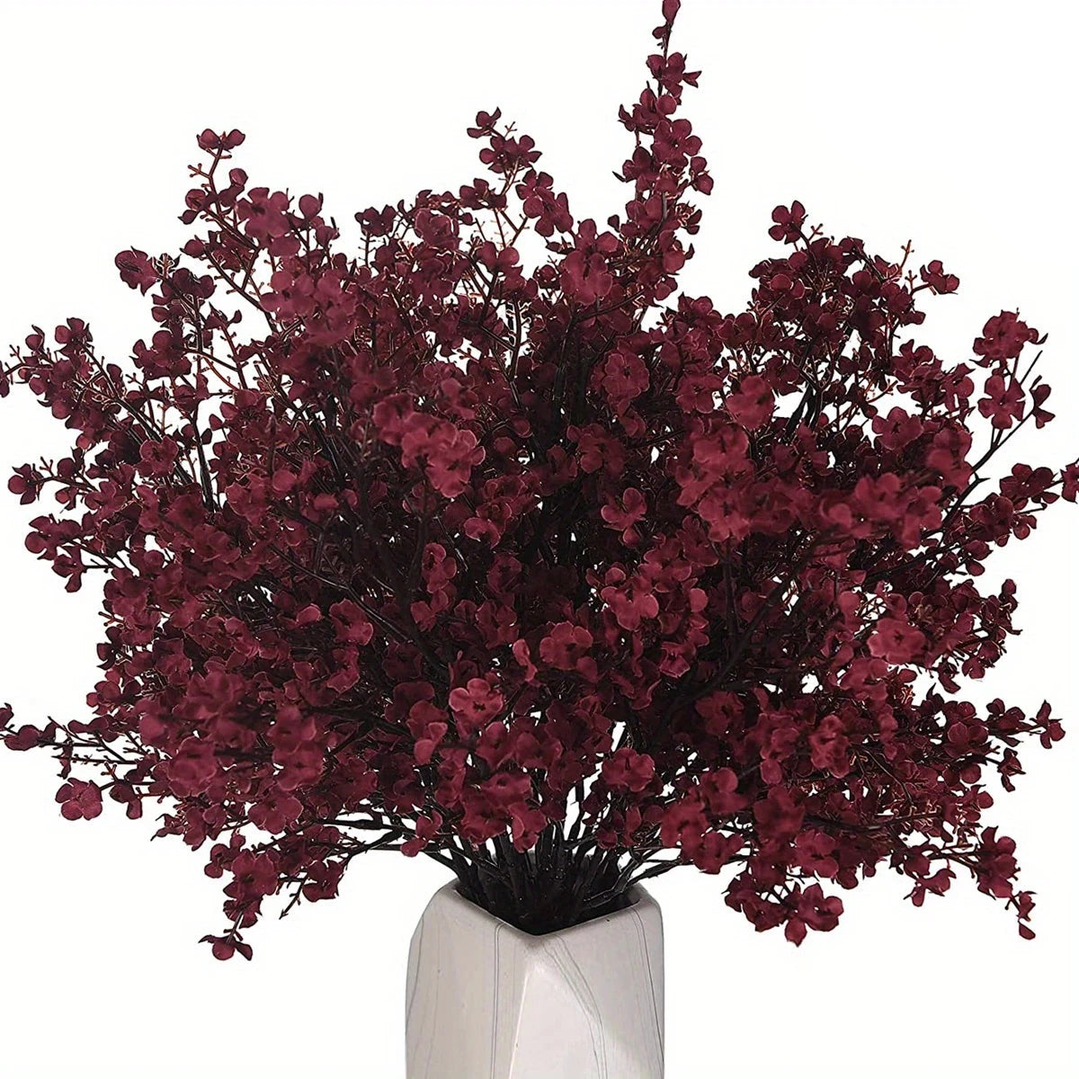 Lot de 5 fleurs artificielles champetre de cerisier