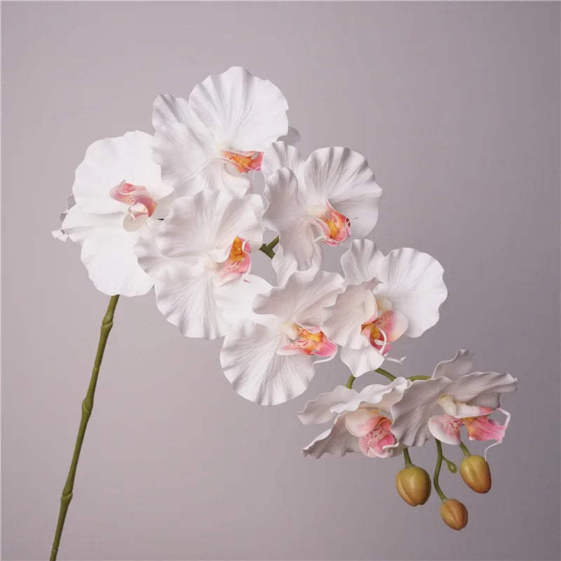 Lot de 3 orchidée artificielles Phalaenopsis à 9 têtes