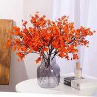 Lot de 5 fleurs artificielles champetre de cerisier