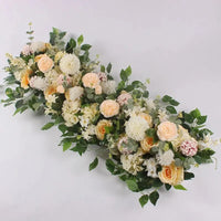 Roses artificielles de centre de table mariage