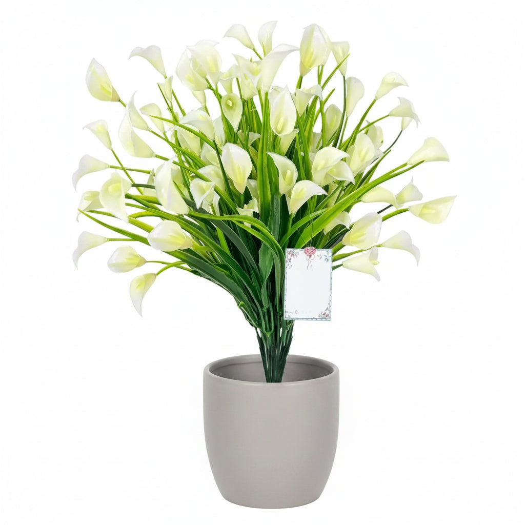 Bouquet de lys calla artificiels