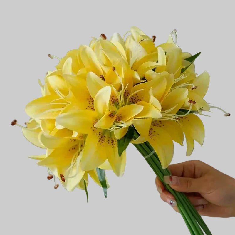 Lys artificiels pour la décoration intérieure