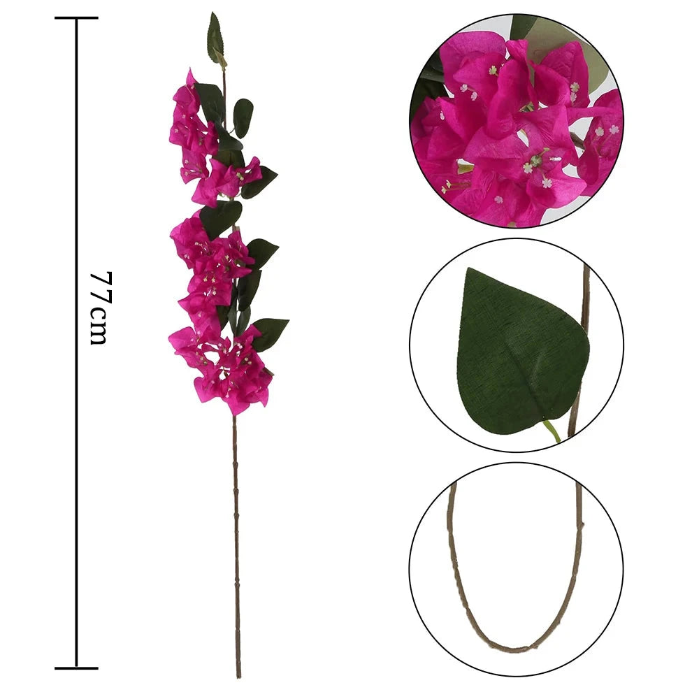 Bougainvillée artificielle pour décoration intérieure et extérieure