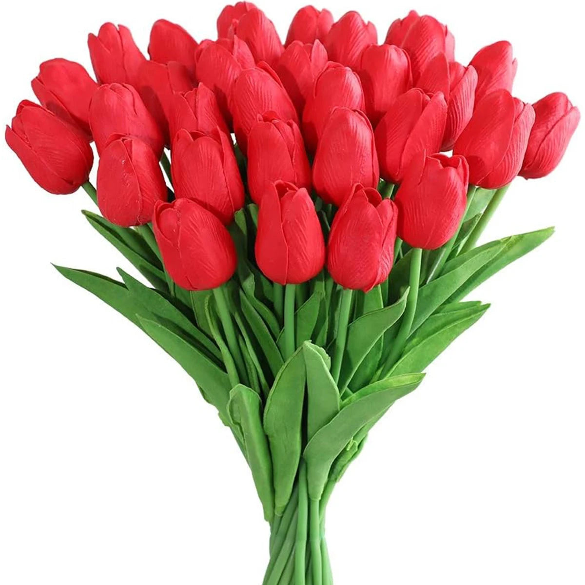 10/30 fleurs artificielles tulipes réalistes