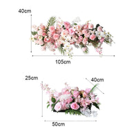 Décoration florale artificielle style rose