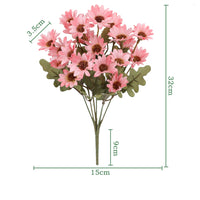 Bouquets de marguerites artificielles