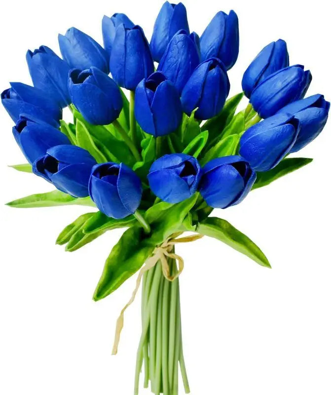 10/30 fleurs artificielles tulipes réalistes